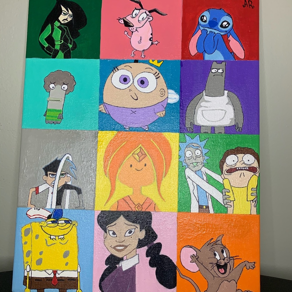 Cartoon Characters Collage - Picture 2 of 2